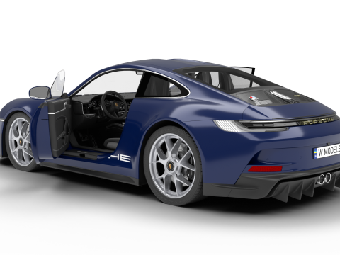 Porsche 911 S-T 2024 HQ Modelo 3D