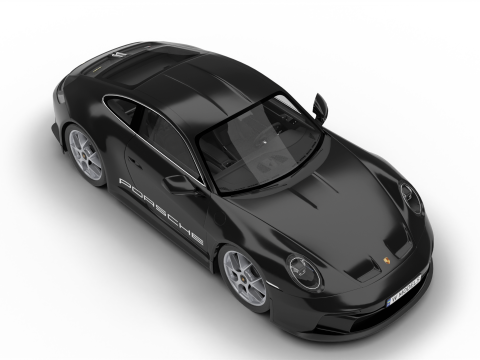 Porsche 911 S-T 2024 3D 模型