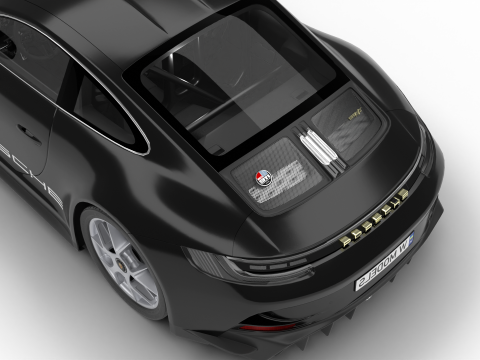 Porsche 911 S-T 2024 3D 模型
