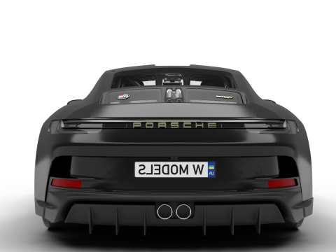 Porsche 911 S-T 2024 3D 模型