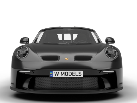 Porsche 911 S-T 2024 3D 模型
