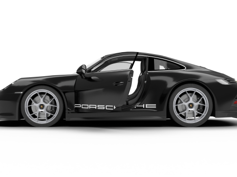 Porsche 911 S-T 2024 HQ 3Dモデル