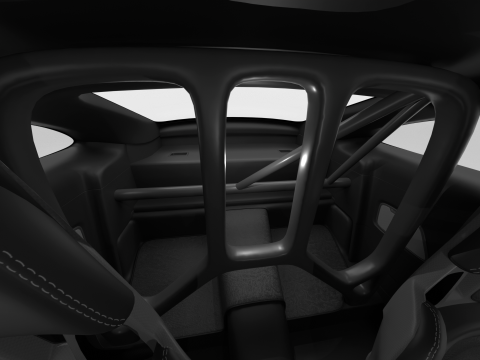 Porsche 911 S-T 2024 HQ 3Dモデル