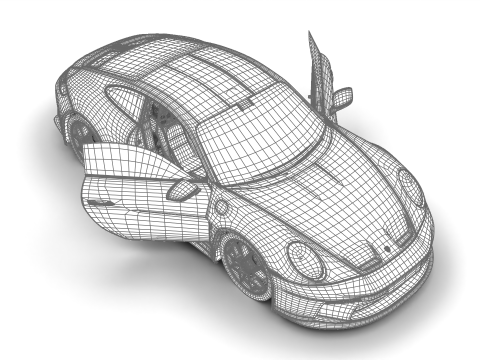 Porsche 911 S-T 2024 HQ 3Dモデル