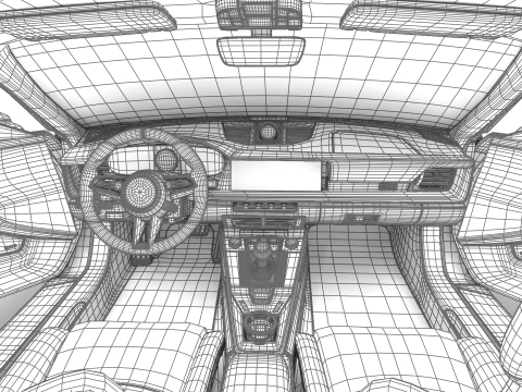 Porsche 911 S-T 2024 Genel Merkez 3D Model