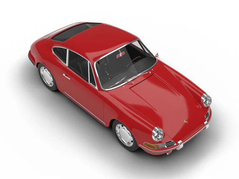 Porsche 911 1964 3D Model