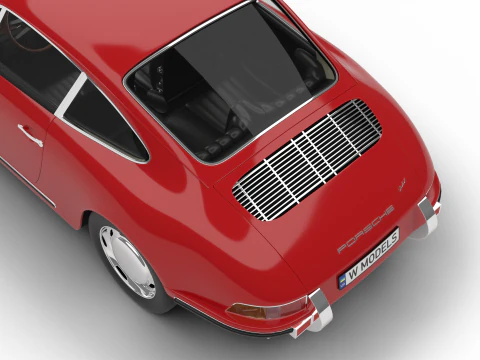 Porsche 911 1964 3D Model