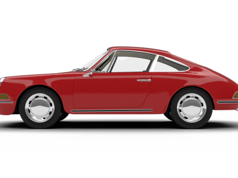 Porsche 911 1964 3D Model