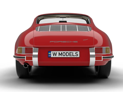 Porsche 911 1964 3D Model