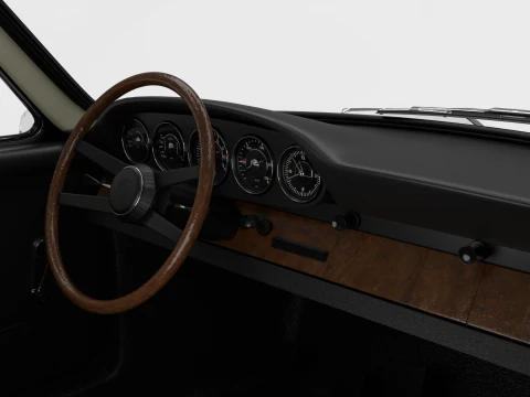 Porsche 911 1964 3D Model