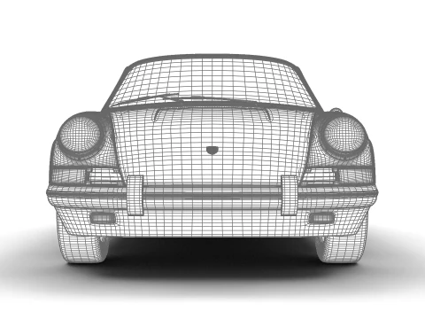 Porsche 911 1964 3D Model