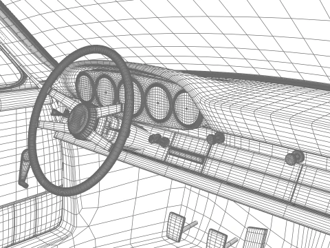 Porsche 911 1964 3D Model
