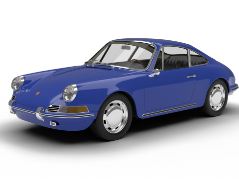 Porsche 911 1964 3D Model
