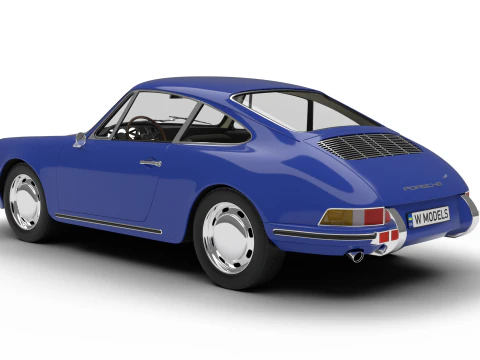 Porsche 911 1964 3D Model