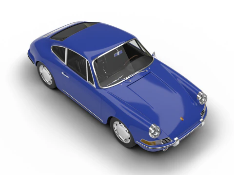 Porsche 911 1964 3D Model