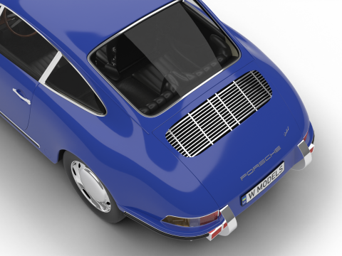 Porsche 911 1964 Modèle 3D
