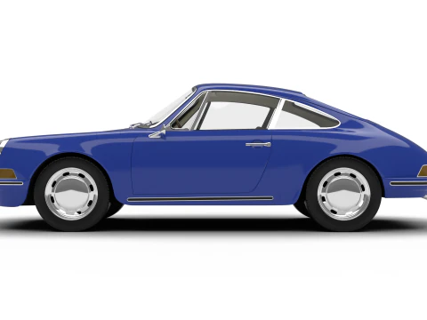 Porsche 911 1964 3D Model
