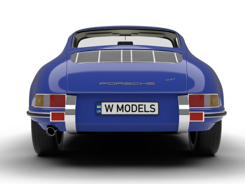 Porsche 911 1964 Modèle 3D
