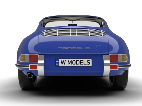 Porsche 911 1964 3D Model