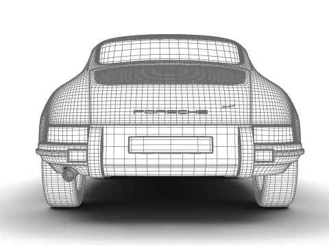 Porsche 911 1964 Modèle 3D