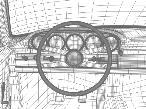 Porsche 911 1964 3D Model