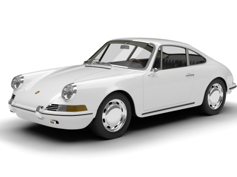 Porsche 911 1964 3D Model