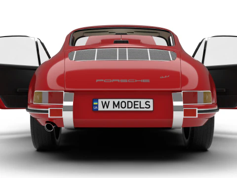 Porsche 911 1964 hoofdkwartier 3D Model