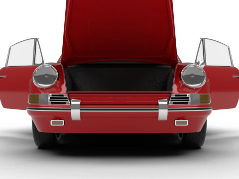 Porsche 911 1964 hoofdkwartier 3D Model