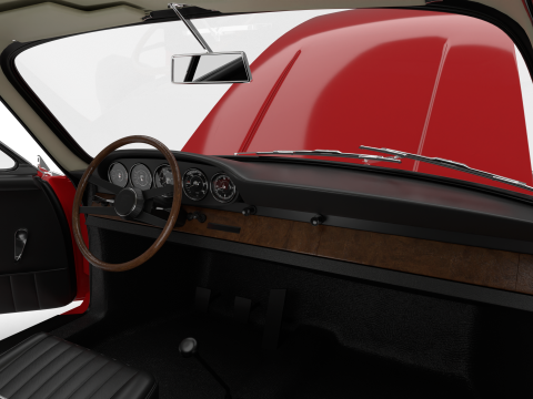 Porsche 911 1964 HQ 3Dモデル
