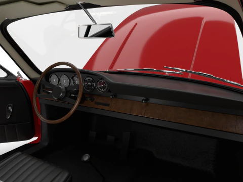 Porsche 911 1964 hoofdkwartier 3D Model