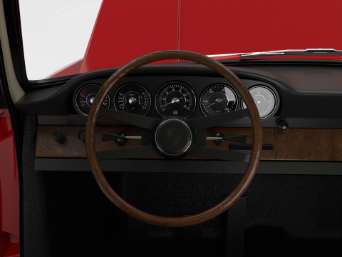 Porsche 911 1964 HQ 3Dモデル