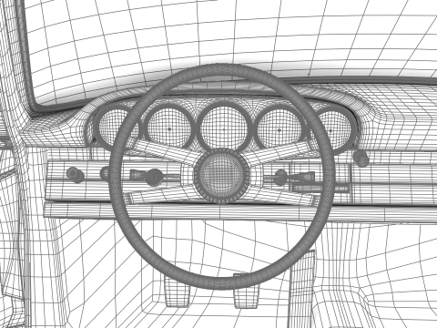 Porsche 911 1964 HQ 3Dモデル