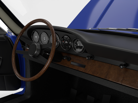 Porsche 911 1964 HQ Model 3D