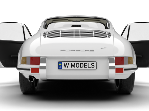 Porsche 911 1964 HQ 3D Model