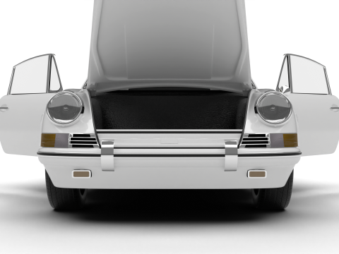 Porsche 911 1964 HQ 3D Model
