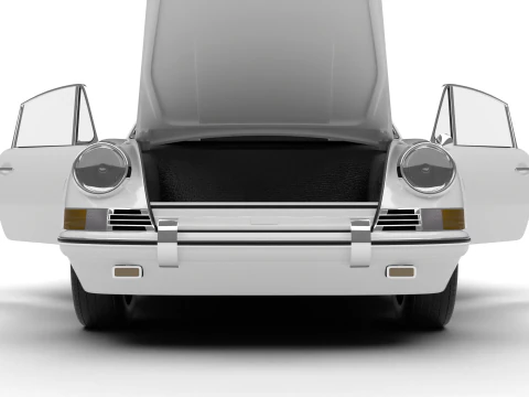 Porsche 911 1964 hoofdkwartier 3D Model