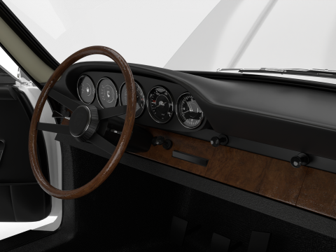 Porsche 911 1964 HQ 3D Model
