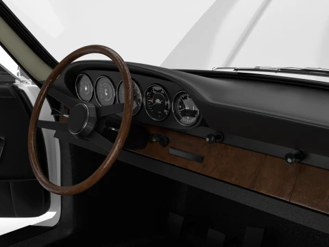 Porsche 911 1964 hoofdkwartier 3D Model