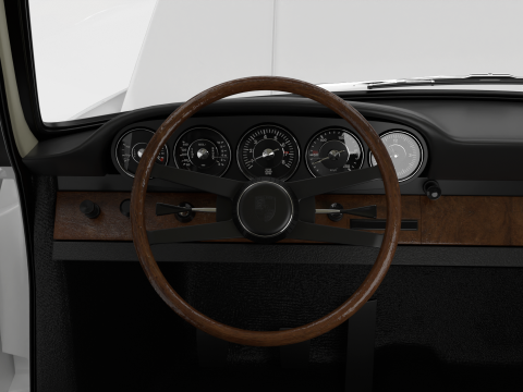 Porsche 911 1964 HQ 3D Model