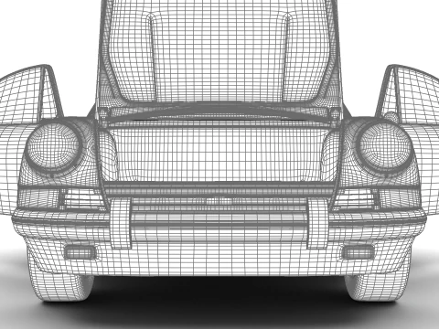 Porsche 911 1964 hoofdkwartier 3D Model