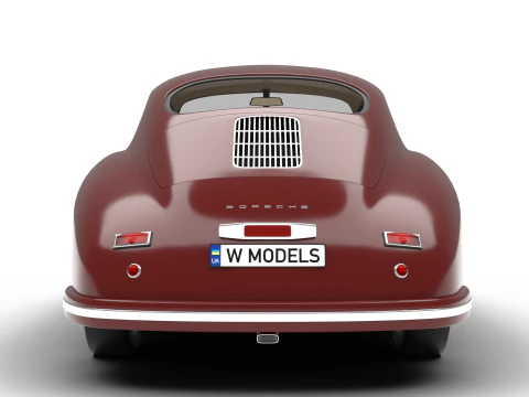 Porsche 356 1300 1952 3D Model