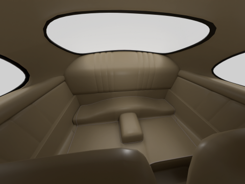 Porsche 356 1300 1952 3D 모델