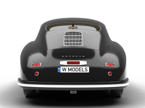 Porsche 356 1300 1952 3D Model
