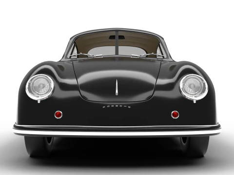 Porsche 356 1300 1952 3D Model