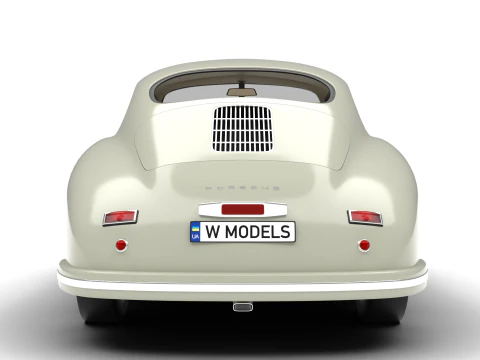 Porsche 356 1300 1952 3D Model