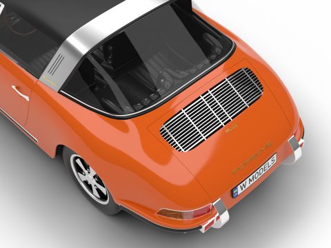 Porsche 911 Targa 1967 3D Model