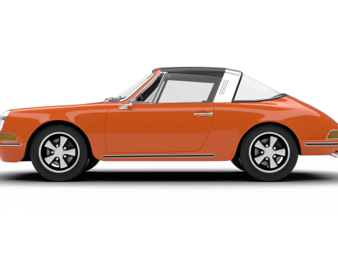 Porsche 911 Targa 1967 3D Model