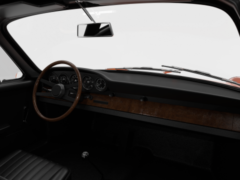 Porsche 911 Targa 1967 3D Model