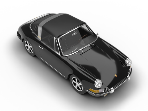 Porsche 911 Targa 1967 3D 모델