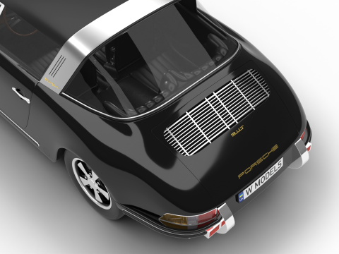 Porsche 911 Targa 1967 3D 모델